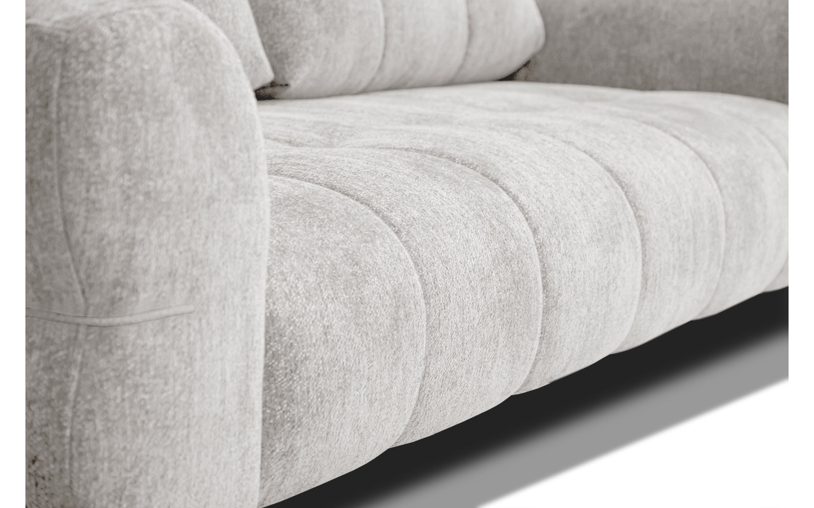 Canapé 3 places SALVINI, tissu ecru