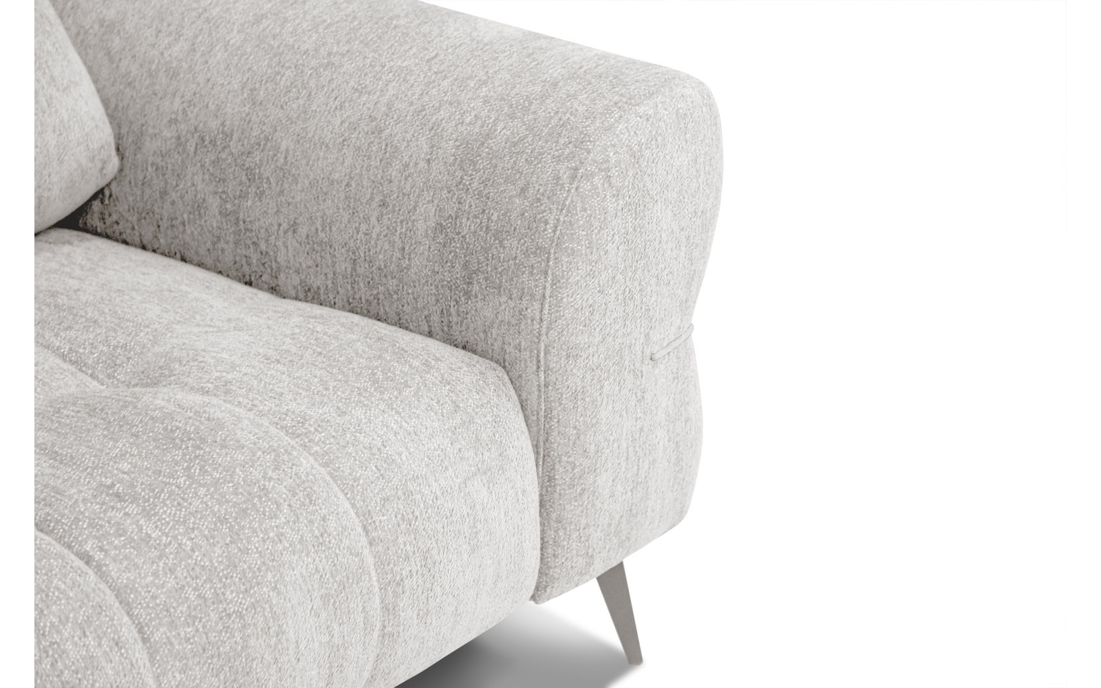 Canapé 3 places SALVINI, tissu ecru