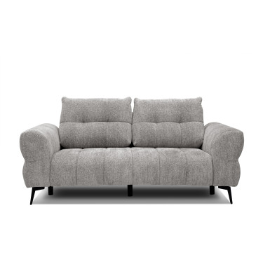 Canapé 2,5 places SALVINI, tissu gris chaud