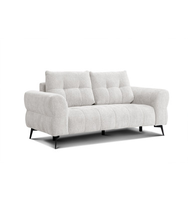 Canapé 2,5 places SALVINI, tissu ecru