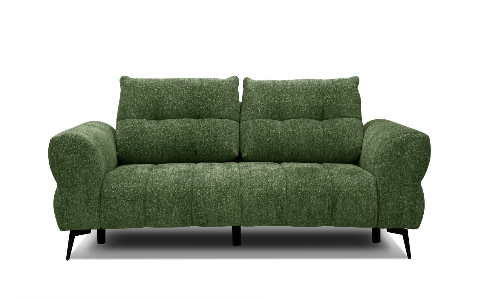 Canapé 2,5 places SALVINI, tissu vert
