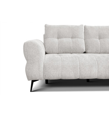 Canapé 2,5 places SALVINI, tissu ecru