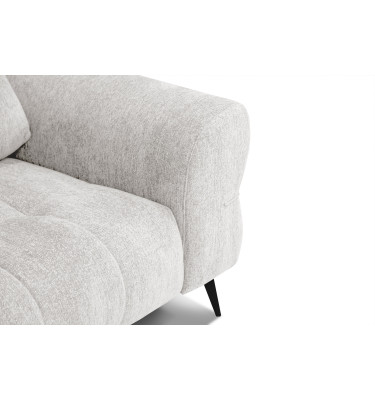 Canapé 2,5 places SALVINI, tissu ecru