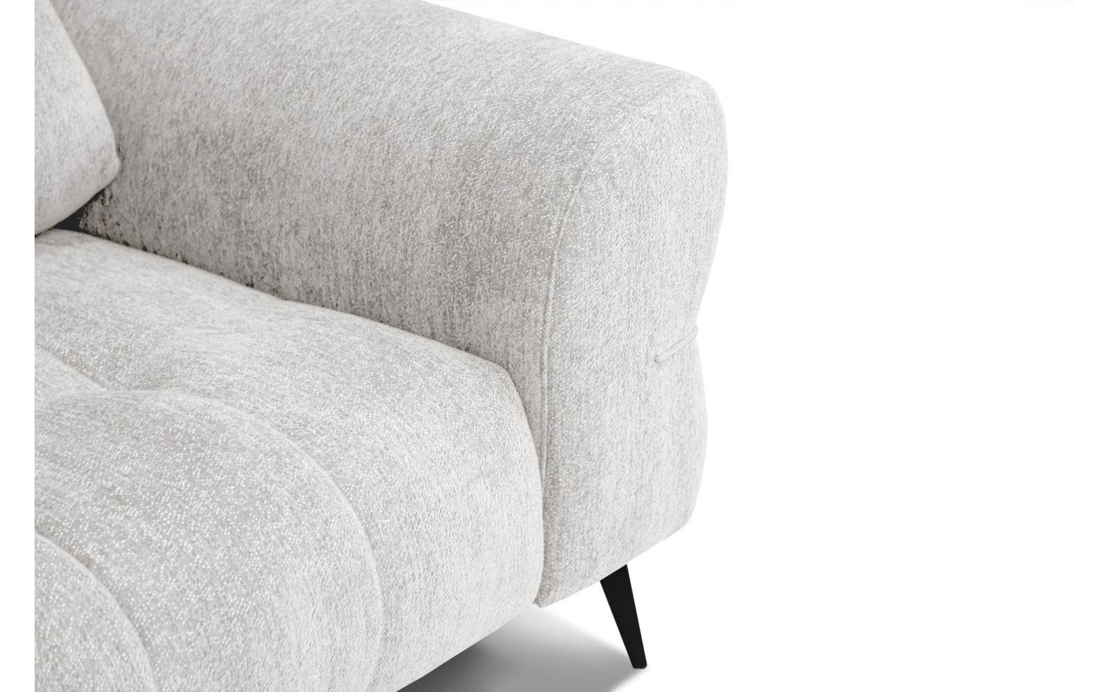 Canapé 2,5 places SALVINI, tissu ecru