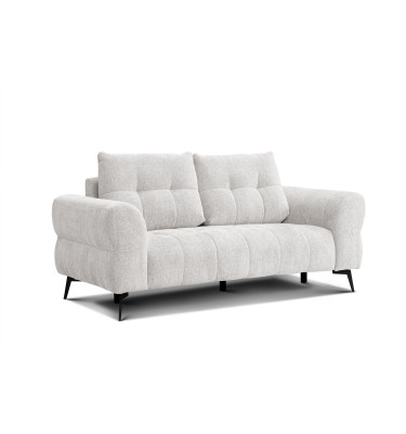 Canapé 2,5 places SALVINI, tissu ecru