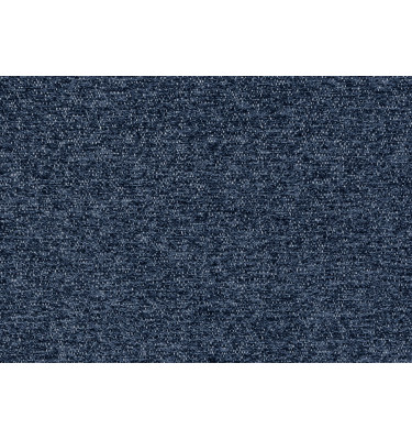 Canapé d'angle 4 places SALVINI, tissu bleu marine