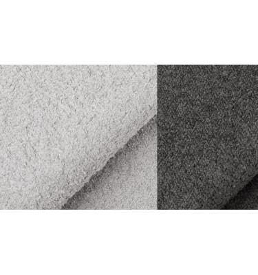 Canapé 2,5 places CALME, tissu gris clair