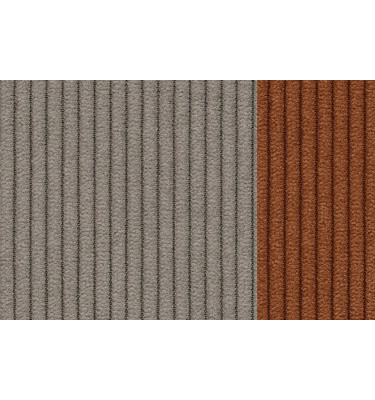 Fauteuil en velours côtelé OLI, taupe