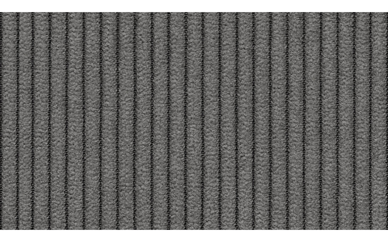 Canapé d’angle 4 places droit OLI, gris foncé