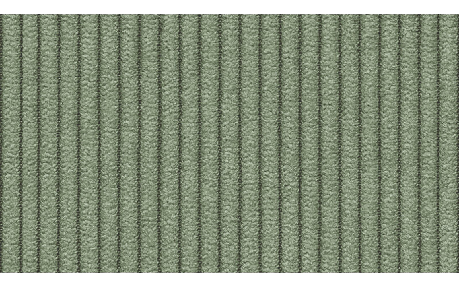 Canapé d’angle 4 places droit OLI, vert sauge