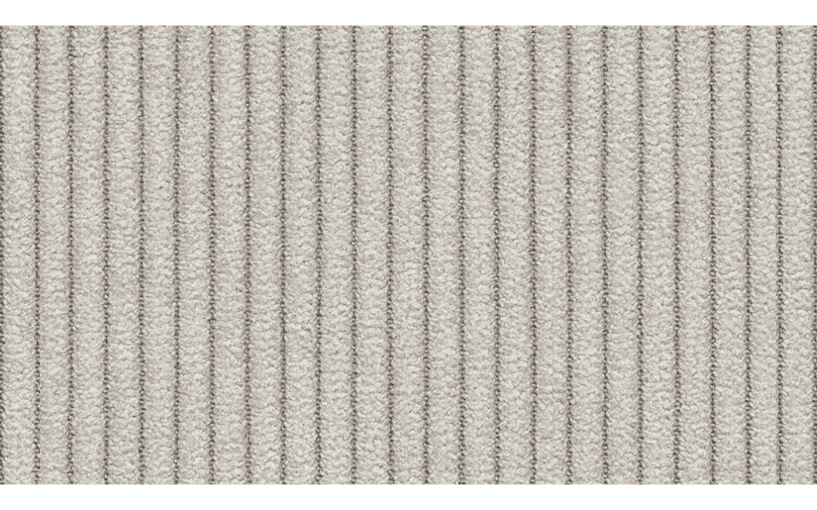 Canapé d’angle 4 places gauche OLI, blanc perle