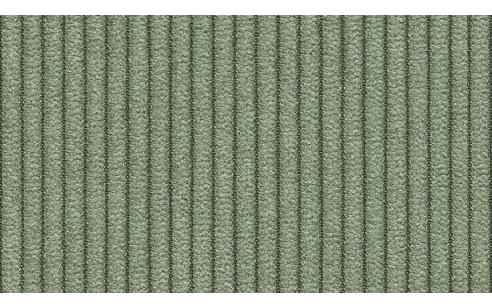 Canapé d’angle 4 places gauche OLI, vert sauge