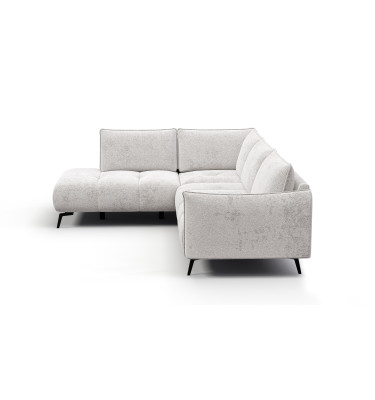 Canapé d’angle 5 places gauche AERA, ecru