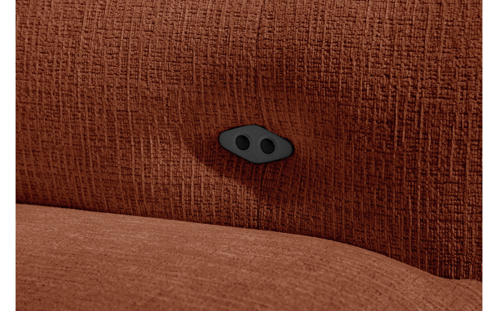 SVEN 3-Sitzer Ecksofa links, 1 relax XL, verstellbare Kopfstützen, rot