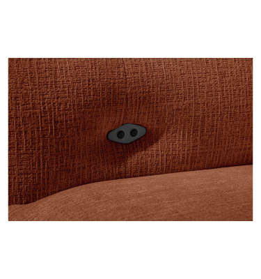 SVEN Ecksofa 3-Sitzer rechts, 1 relax XL, verstellbare Kopfstützen, rot