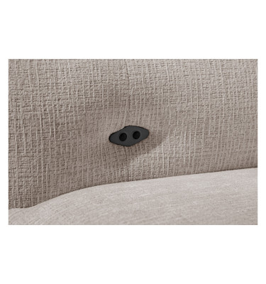 SVEN Ecksofa 3-Sitzer rechts, 1 relax XL, verstellbare Kopfstützen, beige