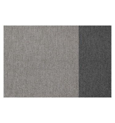 PLAUEN Sofa 3-Sitzer mit 2 Relaxfunktionen und verstellbare Kopfstützen, hellgrau