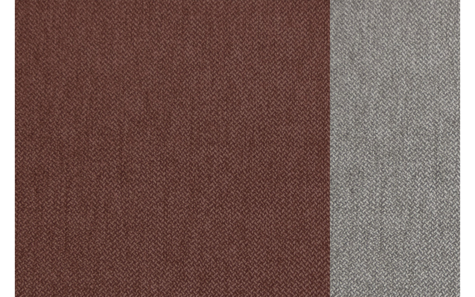 PLAUEN Sofa 3-Sitzer mit 2 Relaxfunktionen und verstellbare Kopfstützen, bordeaux