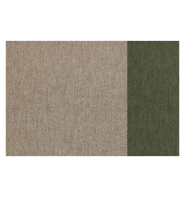 PLAUEN Sofa 3-Sitzer mit 2 Relaxfunktionen und verstellbare Kopfstützen, beige