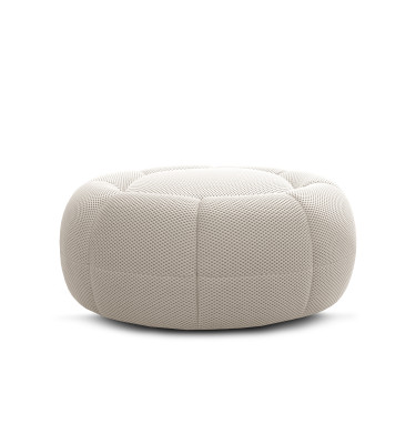 sessel und pouf tissu écru - FIGO