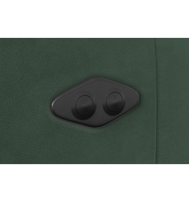 Canapé d'angle relax 4 places gauche FIERO, tissu velours vert