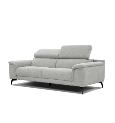 Outlet Sofa XXL 3-Sitzer mit verstellbaren Kopfstützen FIERO