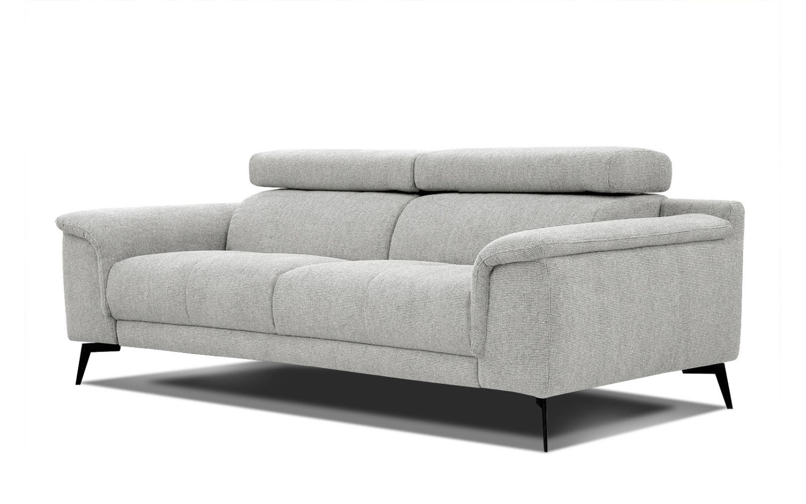 Outlet Sofa XXL 3-Sitzer mit verstellbaren Kopfstützen FIERO
