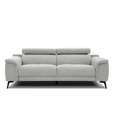 Outlet Sofa XXL 3-Sitzer mit verstellbaren Kopfstützen FIERO