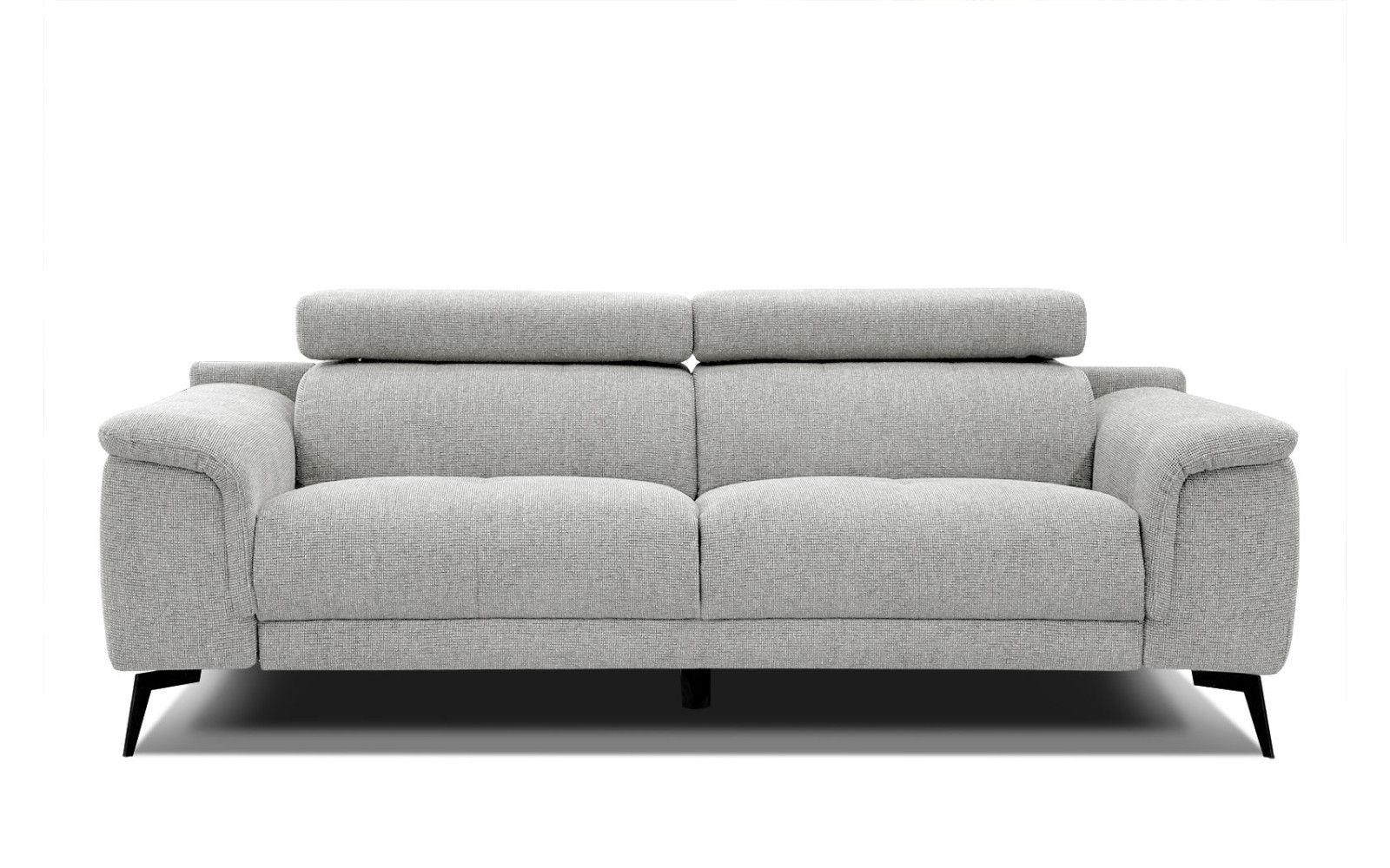Outlet Sofa XXL 3-Sitzer mit verstellbaren Kopfstützen FIERO