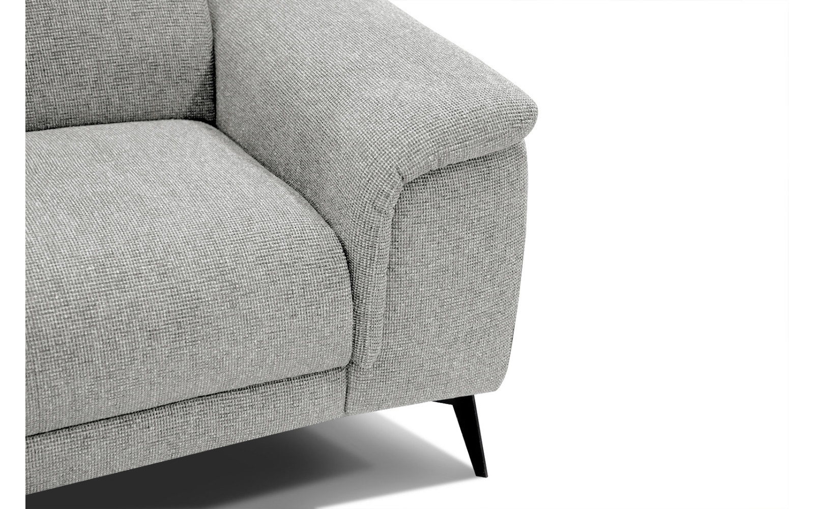 Outlet Sofa XXL 3-Sitzer mit verstellbaren Kopfstützen FIERO