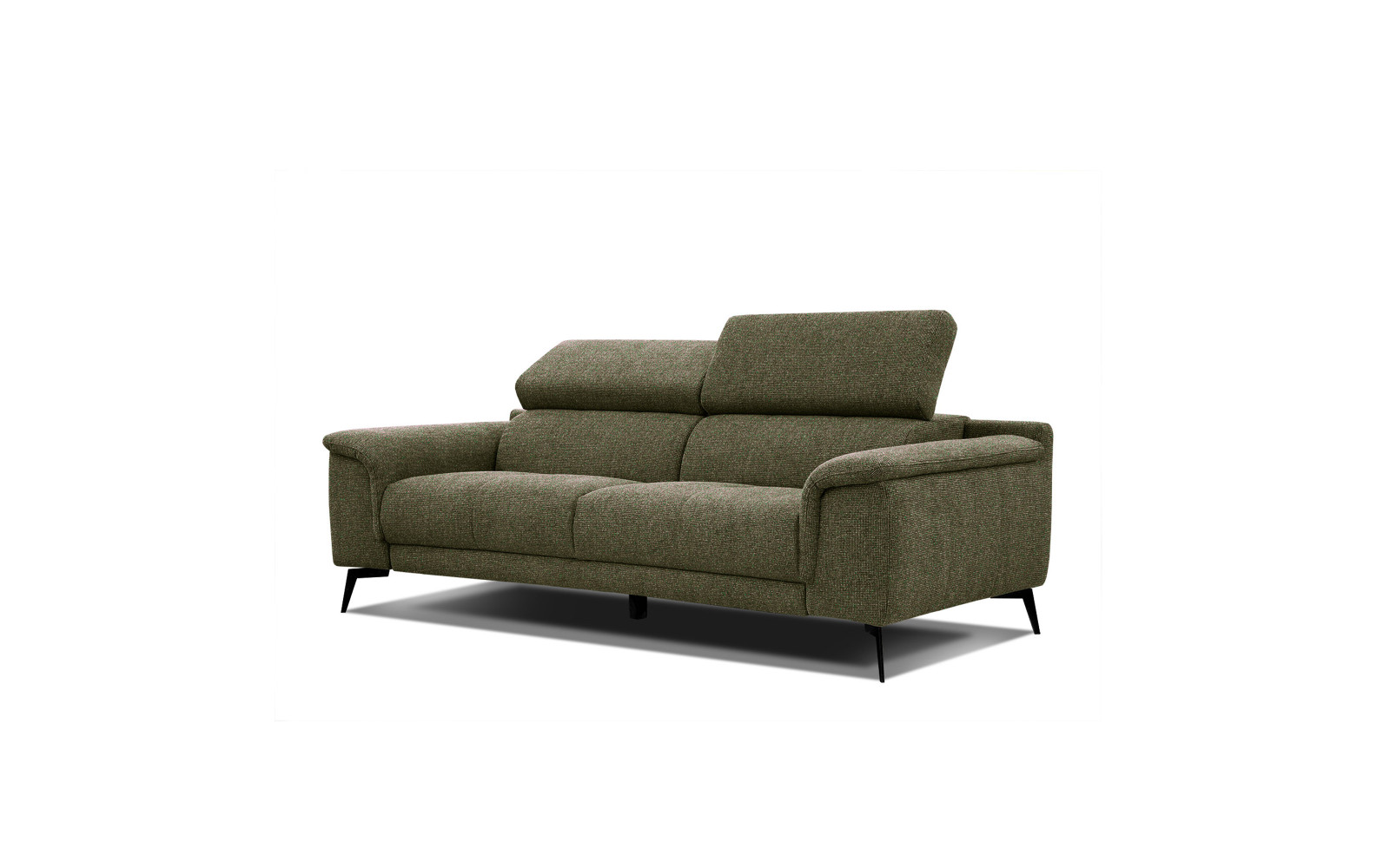 Outlet Sofa XXL 3-Sitzer mit verstellbaren Kopfstützen FIERO