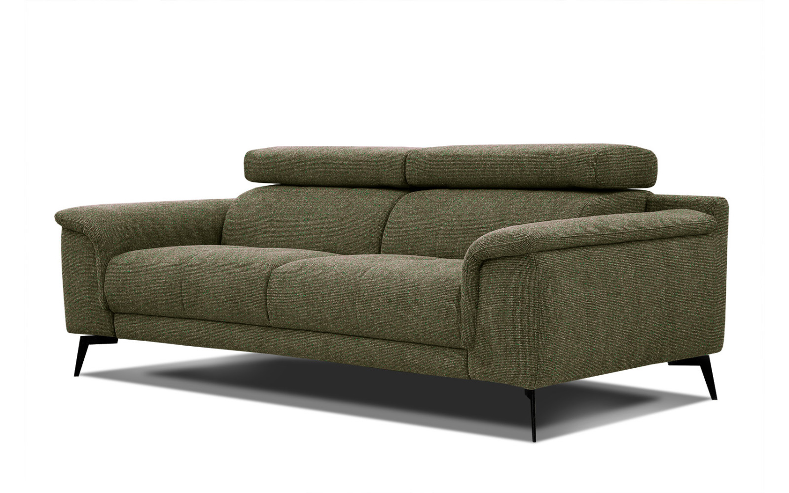 Outlet Sofa XXL 3-Sitzer mit verstellbaren Kopfstützen FIERO