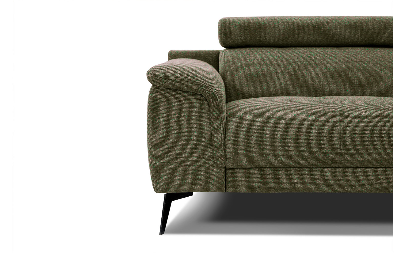 Outlet Sofa XXL 3-Sitzer mit verstellbaren Kopfstützen FIERO