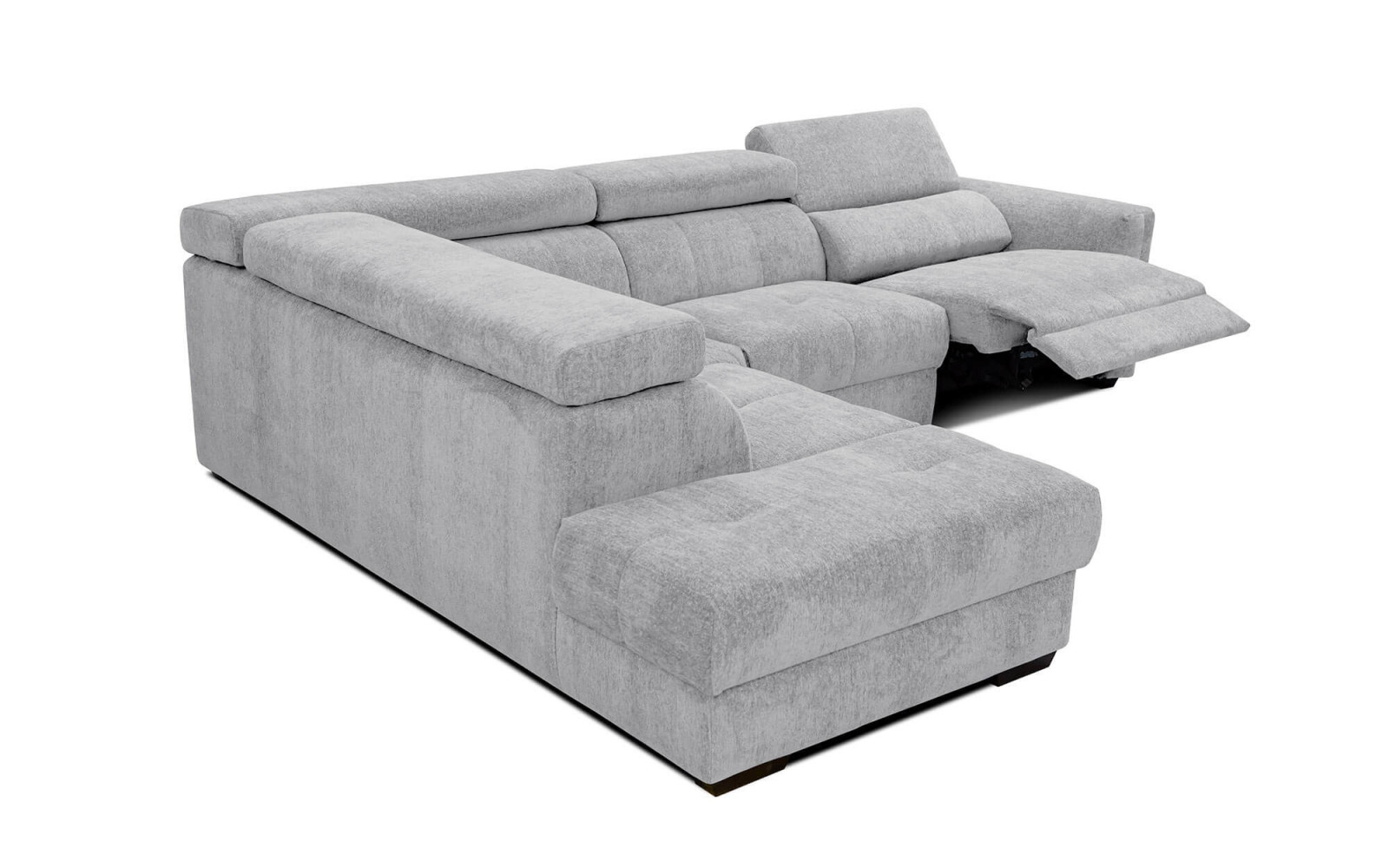 Outlet Ecksofa links mit Relaxfunktion 5-Sitzer CALVERA