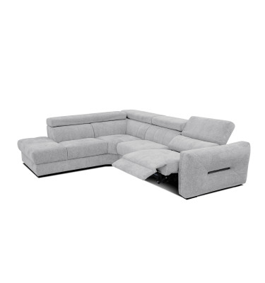 Outlet Ecksofa links mit Relaxfunktion 5-Sitzer CALVERA