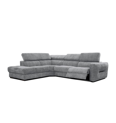 Outlet Ecksofa links mit Relaxfunktion 5-Sitzer CALVERA