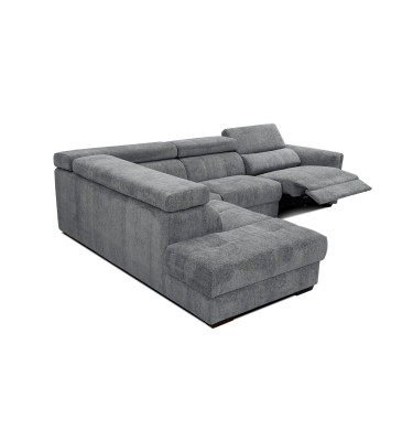 Outlet Ecksofa links mit Relaxfunktion 5-Sitzer CALVERA