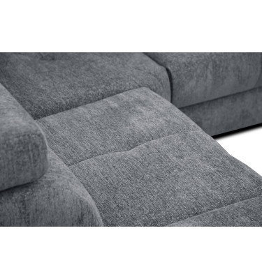 Outlet Ecksofa links mit Relaxfunktion 5-Sitzer CALVERA
