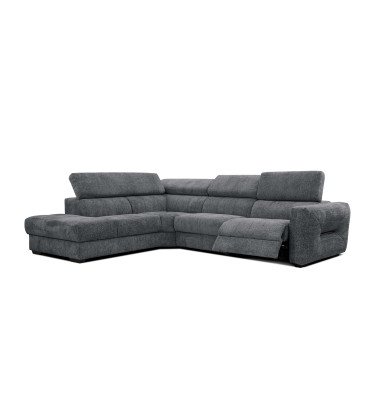 Outlet Ecksofa links mit Relaxfunktion 5-Sitzer CALVERA