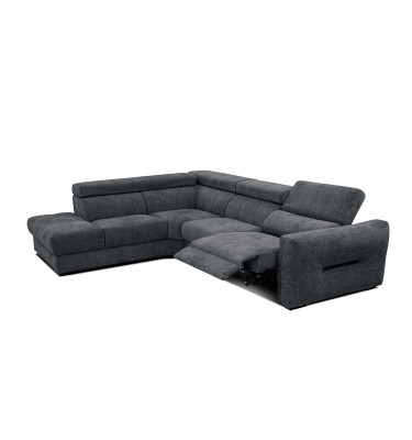Outlet Ecksofa links mit Relaxfunktion 5-Sitzer CALVERA