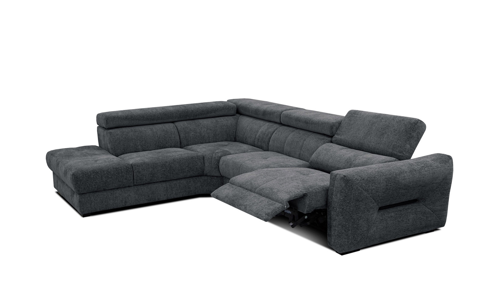 Outlet Ecksofa links mit Relaxfunktion 5-Sitzer CALVERA