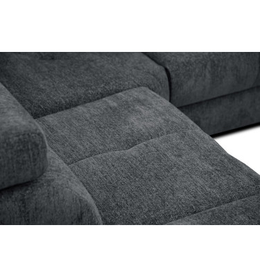 Outlet Ecksofa links mit Relaxfunktion 5-Sitzer CALVERA