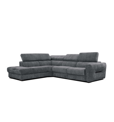 Outlet Ecksofa links mit Relaxfunktion 5-Sitzer CALVERA