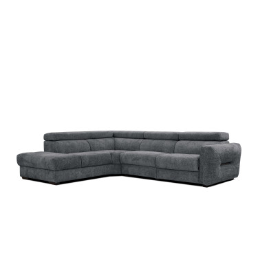 Outlet Ecksofa links mit Relaxfunktion 5-Sitzer CALVERA