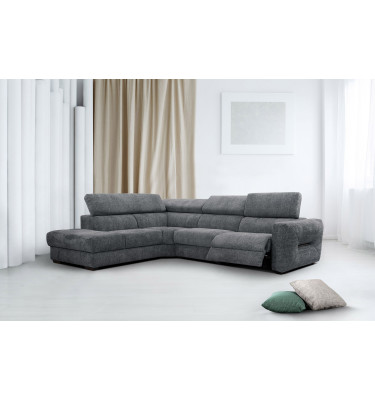 Outlet Ecksofa links mit Relaxfunktion 5-Sitzer CALVERA