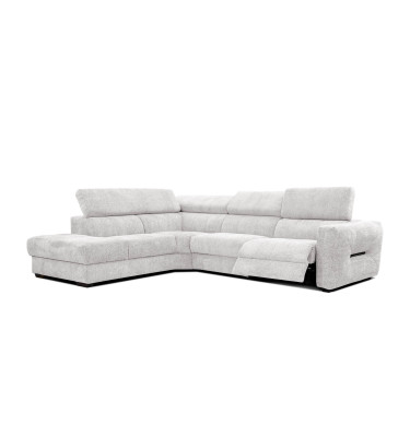 Outlet Ecksofa links mit Relaxfunktion 5-Sitzer CALVERA