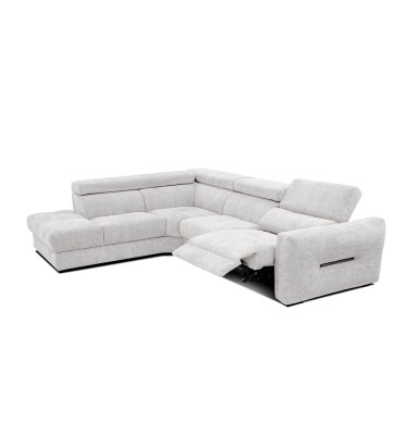 Outlet Ecksofa links mit Relaxfunktion 5-Sitzer CALVERA