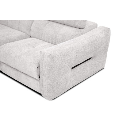 Outlet Ecksofa links mit Relaxfunktion 5-Sitzer CALVERA