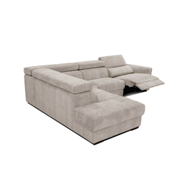 Outlet Ecksofa links mit Relaxfunktion 5-Sitzer CALVERA