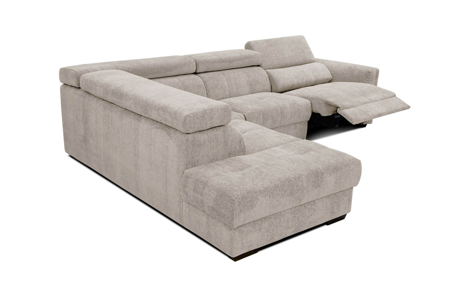 Outlet Ecksofa links mit Relaxfunktion 5-Sitzer CALVERA